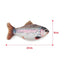 Jolly Moggy 100% Natural Catnip Trout Plush Cat Toy