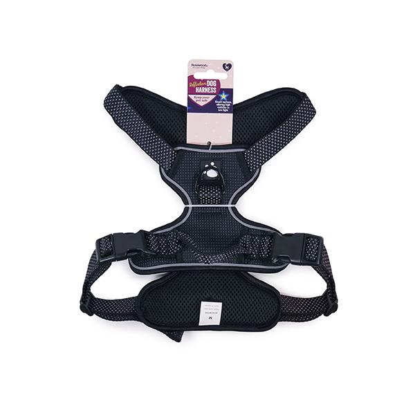 Rosewood Reflective Dog Harness