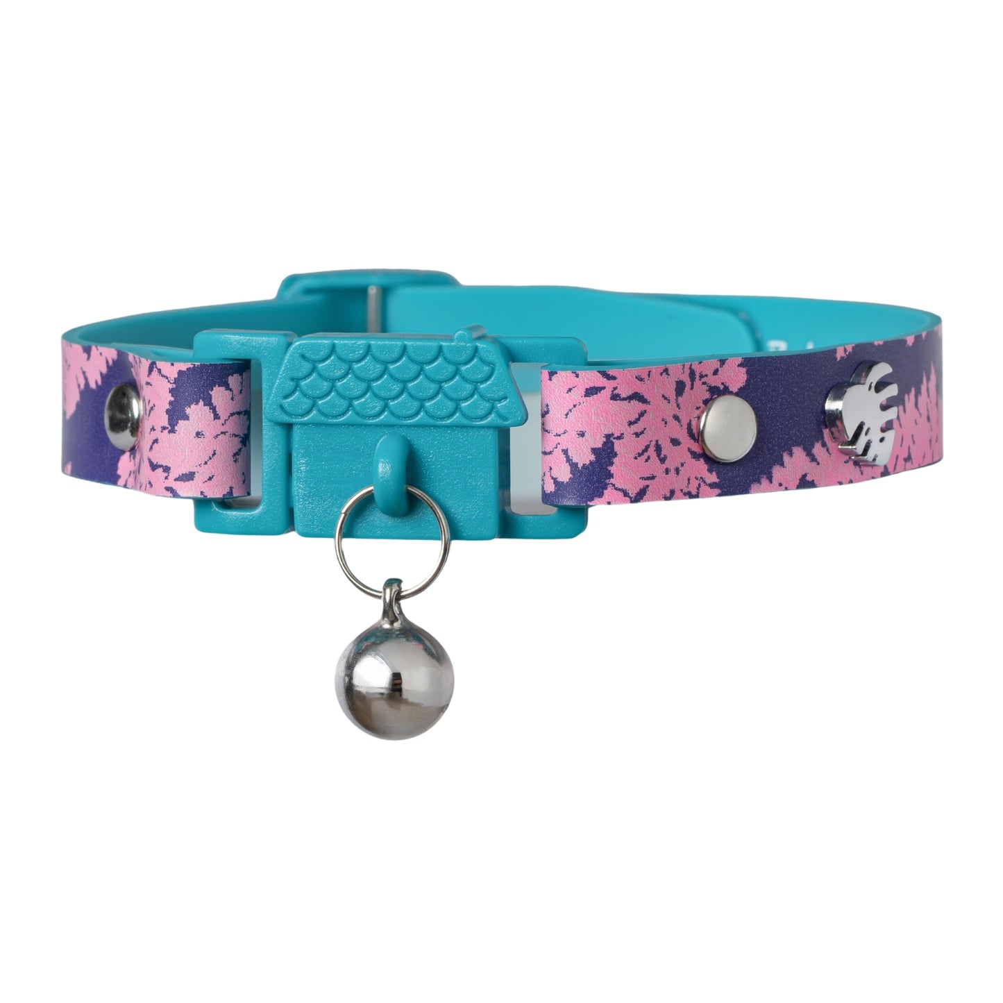 KITTYRAMA BOTANICALS FERN CAT COLLAR - Quick Release, Breakaway, Hypoallergenic