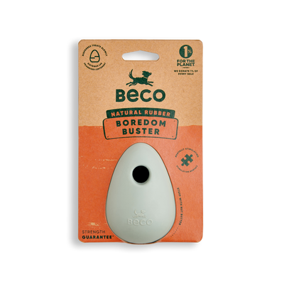 Beco Boredom Buster Natural Rubber Dog Enrichment Toy