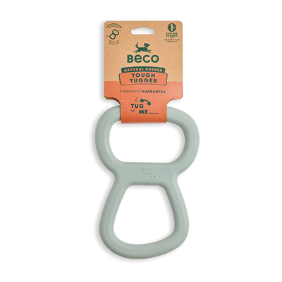 Beco Tough Tugger Natural Rubber Dog Toy