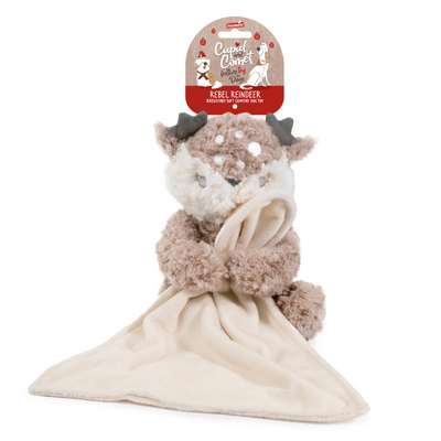 Rebel Reindeer Soft Comforter Dog Toy