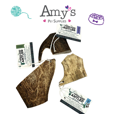 Antos Fallow Antler Natural Dog Chew - Large