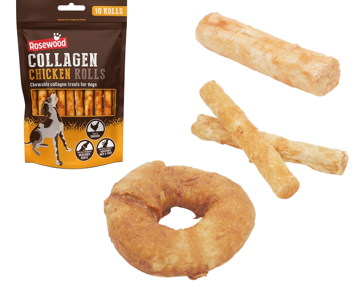 Daily Eats Collagen Dog Treats - Chicken or Beef