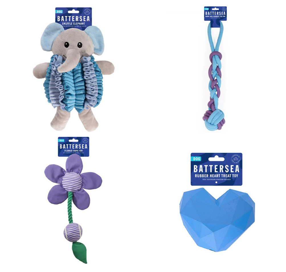 Battersea Dog Toy Range