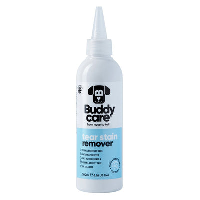 Buddycare Dog Tear Stain Remover 200ml – Gentle Eye Area Cleaner.