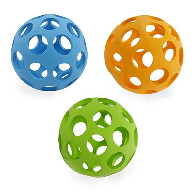 Cyber Rubber – Lattice Football Dog Toy