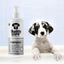 Dog being bathed with Buddycare Fox Poo Shampoo – designed to neutralise stubborn odours and refresh the coat.

