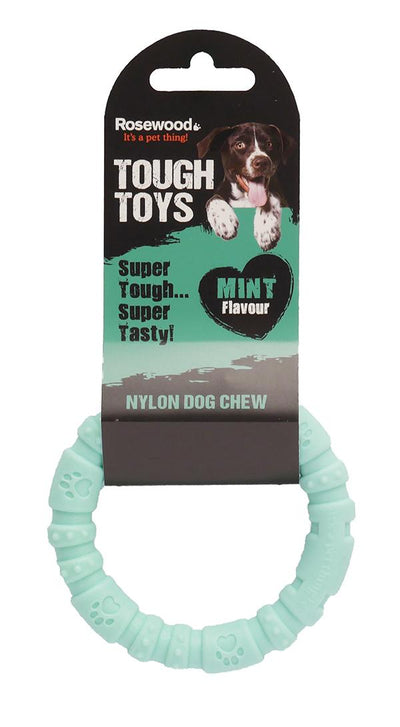 Mint Nylon Dog Chew Ring