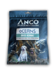 Packaging of Anco Oceans Dried Herring with images of dogs and descriptive text highlighting the product's benefits such as Omega-3, hypoallergenic, and natural.