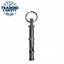 Dog training tool with a whistle on a white background, featuring the Training & Safety logo.