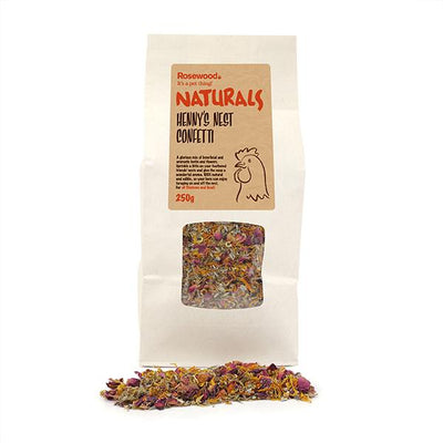 Henny's Nest Confetti 250g | Natural Coop Herbs for Chickens & Quail