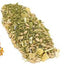 Herbal mix on a white background