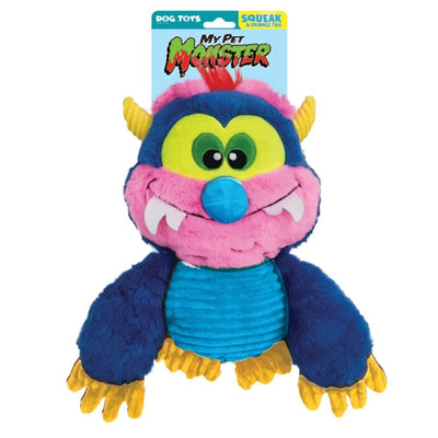 Hasbro My Pet Monster-shaped dog toy with colorful design on a white background