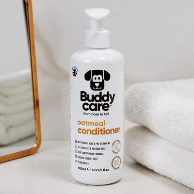 Buddycare Dog Oatmeal Conditioner 500ml – Nourishing & Softening Coat Care.