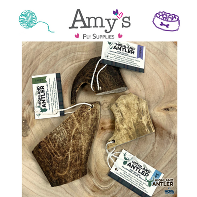 Antos Fallow Antler Natural Dog Chew - Large