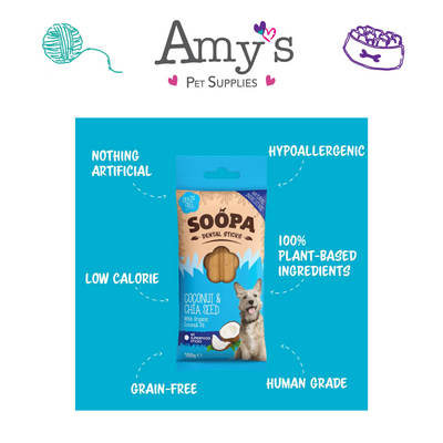 Soopa Dental Sticks - Superfood Dog Treats