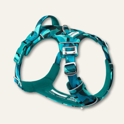 Twiggy Tags Adventure Harness 2.0 – Lagoon