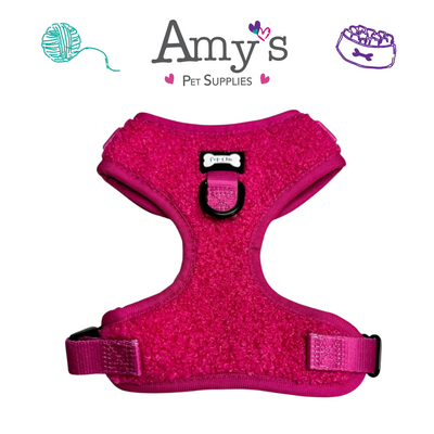 Pup Chic - Hot Stuff Fleece Range- Harnesses, Leads, Etc