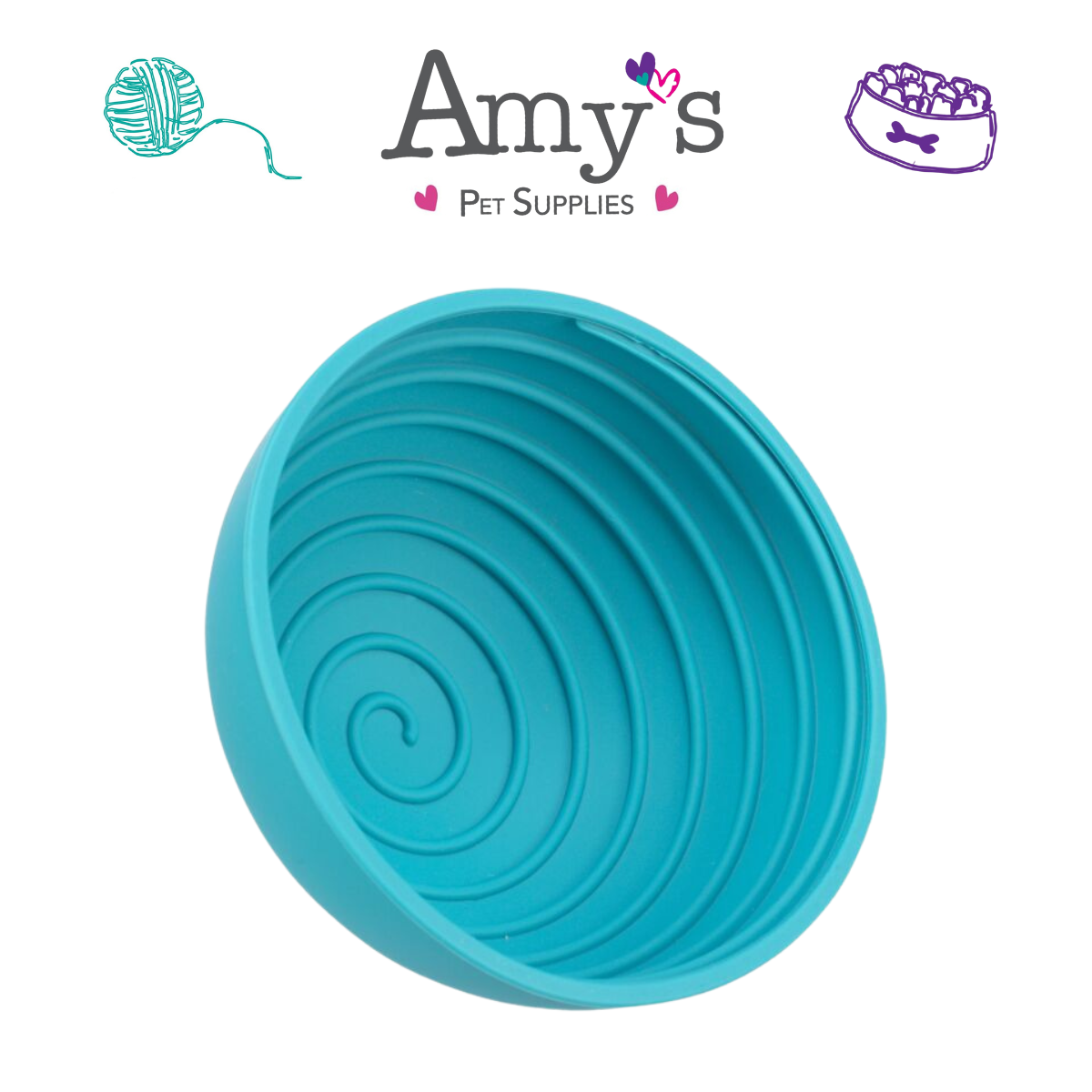 Lick'n'snack Dog Enrichment Bowl