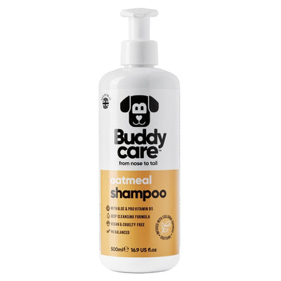 Buddycare Oatmeal Dog Shampoo 500ml – Sensitive Skin & Moisturising Shampoo.