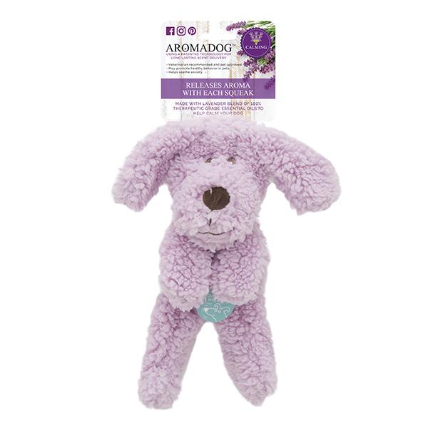 Aromadog™ Calm Fleece Flatty Dog Toy
