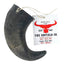 Large 6–8 inch natural buffalo horn dog chew on product display