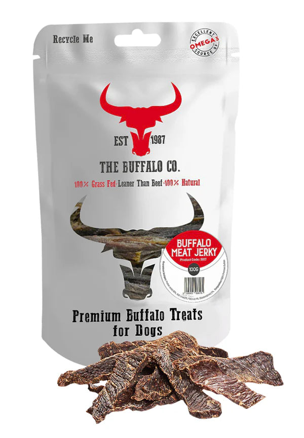 Buffalo Meat Jerky - Dog Treats - 100g