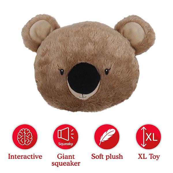 Chubleez – Kookie Koala Plush Dog Toy