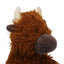 Rope Core Cow Plush Dog Toy