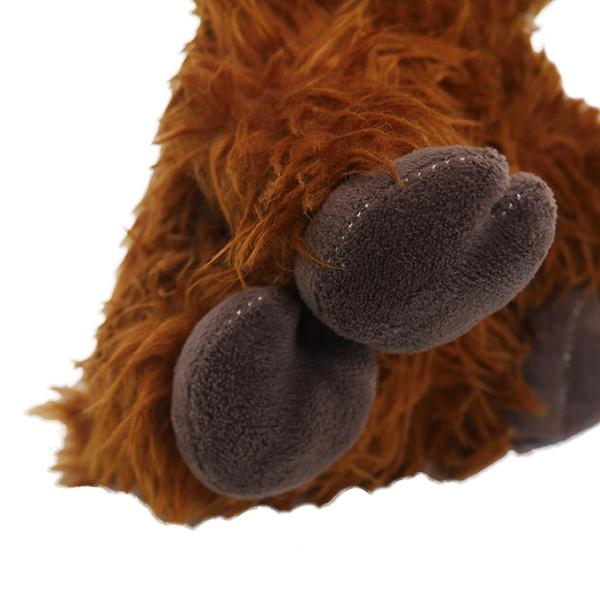 Rope Core Cow Plush Dog Toy