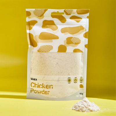 Waita Freeze-Dried Chicken Powder Topping for Dogs & Cats 80g – Natural High-Protein Meal Enhancer