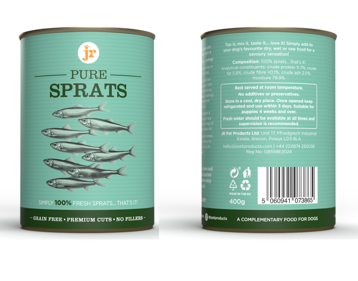 Jr Pure Dog Food Topper/Mixer Cans 80g - 400g