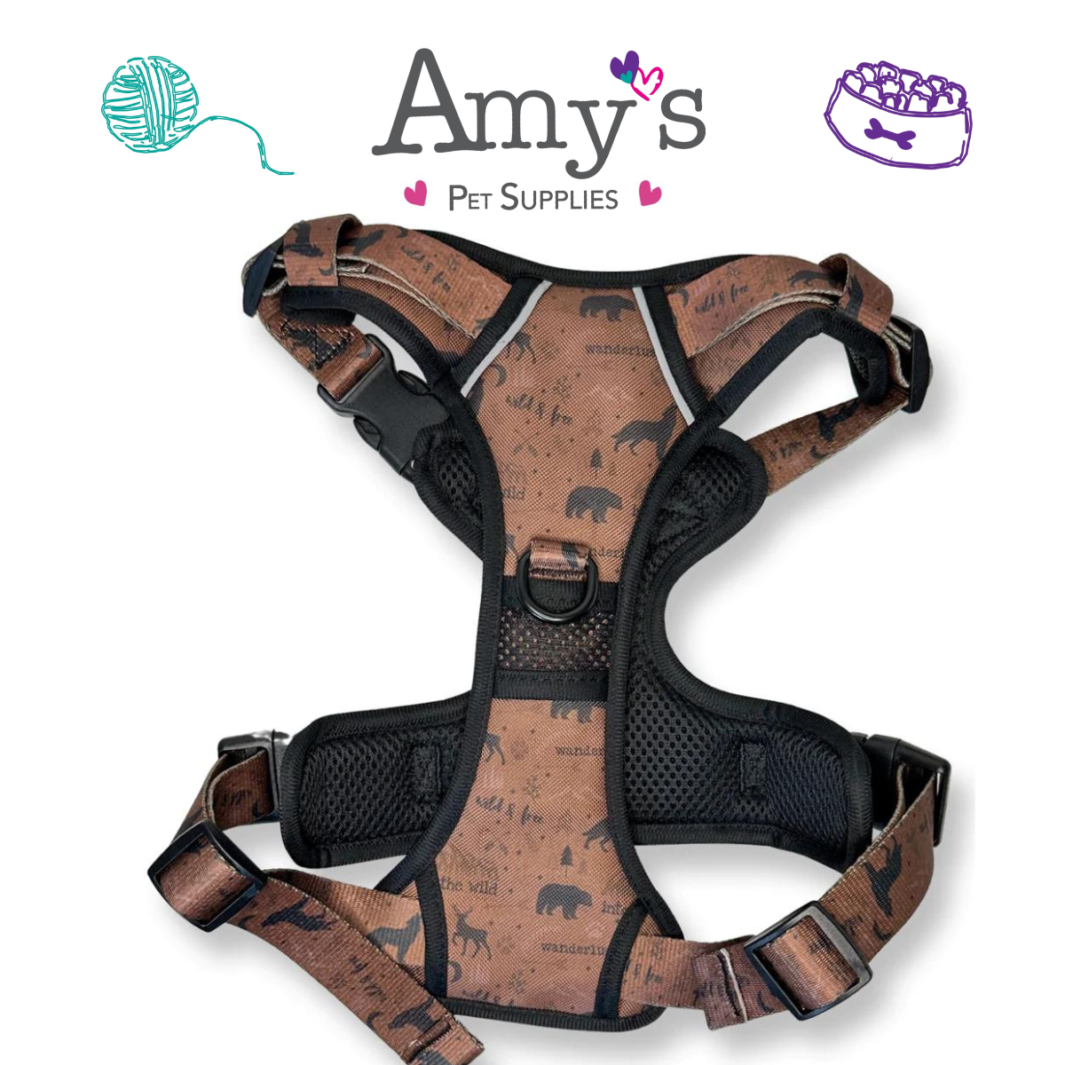 Pup Chic - Wanderlust Range - Harnesses, Leads, Etc