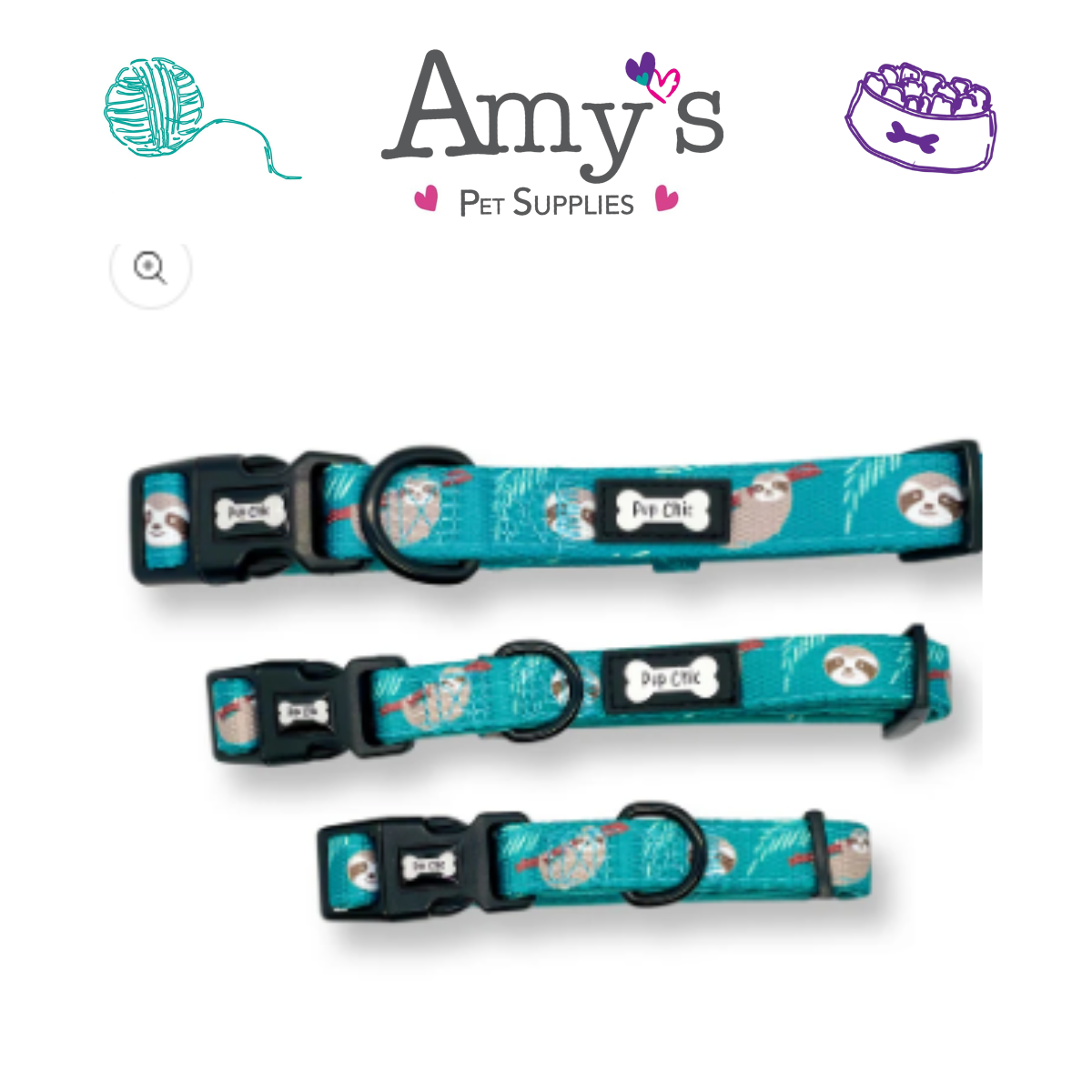Pup Chic - Lazy Sloth Range- Harnesses, Leads, Etc