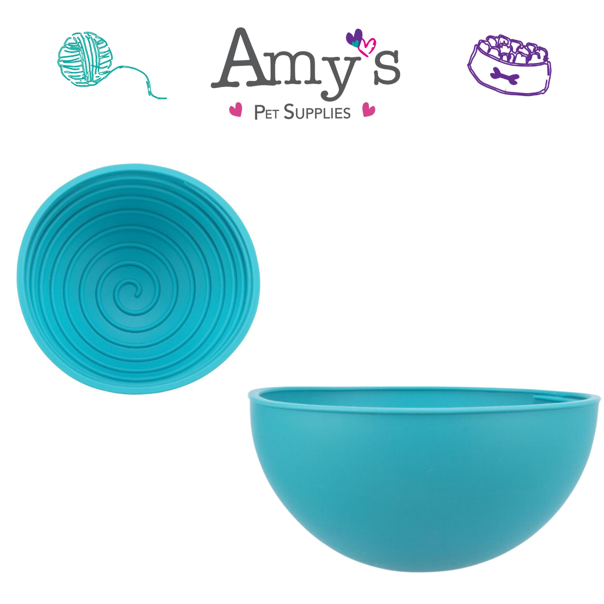 Lick'n'snack Dog Enrichment Bowl
