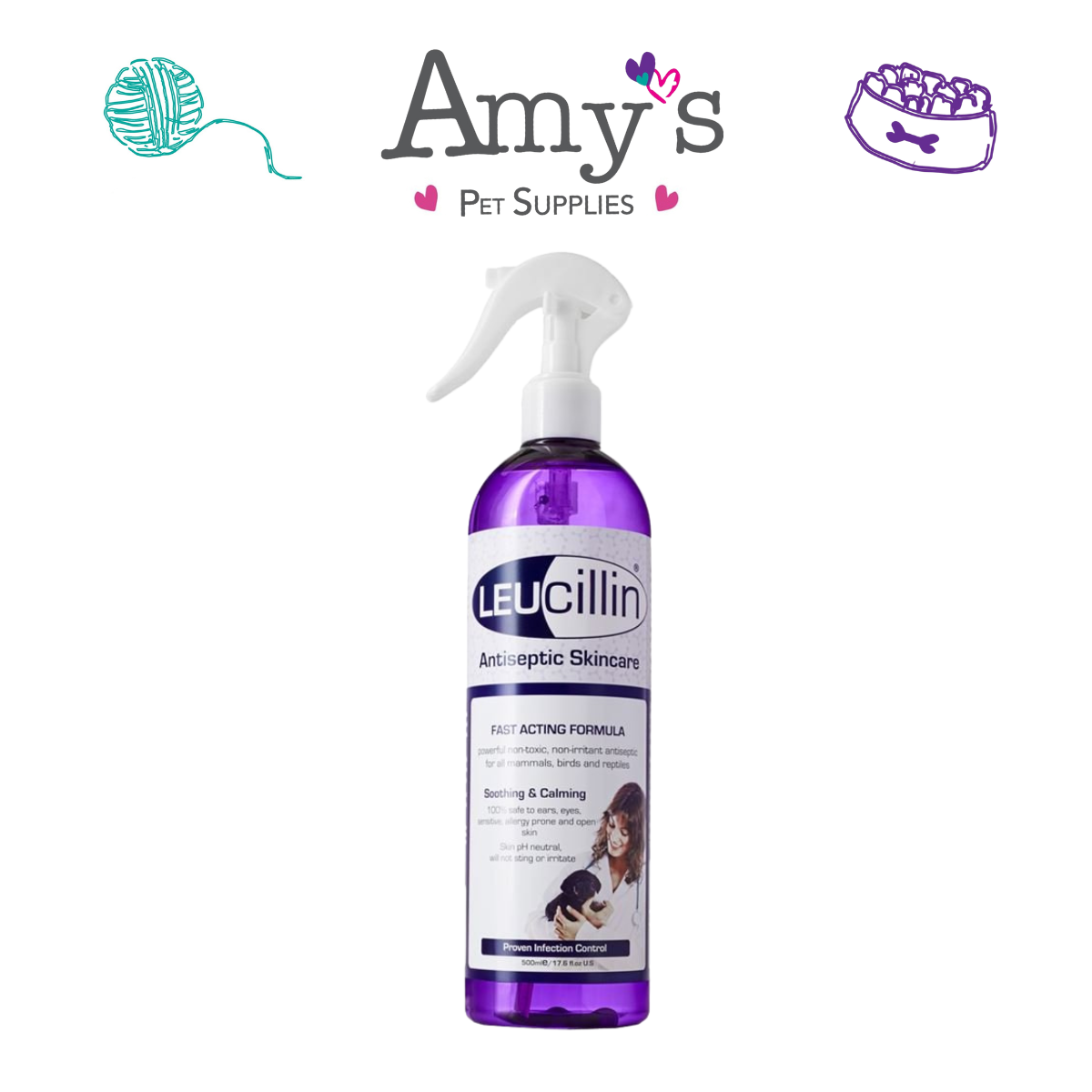 Leucillin Antiseptic Skincare for All Pets