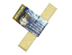 Individually wrapped Yak Snack Dog Chew Treats in various sizes, displayed on a white background.