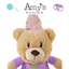 Birthday Dog Toys - Plush Bear or Trio of Tennis Balls