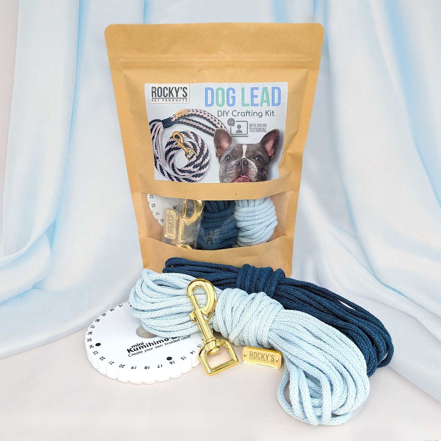 Make Your Own Dog Lead Craft Kit - BLUE