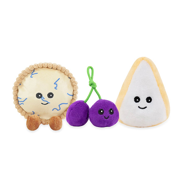 Classic Cheeseboard Trio Christmas Cat Toys