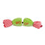 Stripey Crinkle Candy Rope Dog Toy
