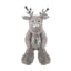 Festive Flattie Reindeer Dog Toy
