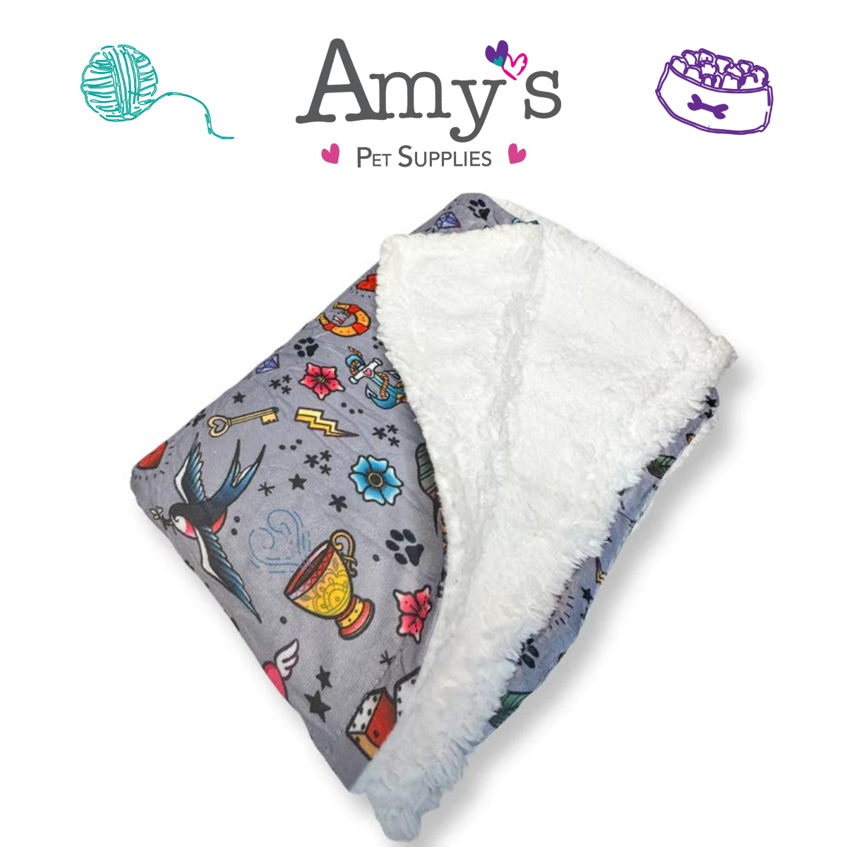 Pup Chic - Fleece Pet Blanket