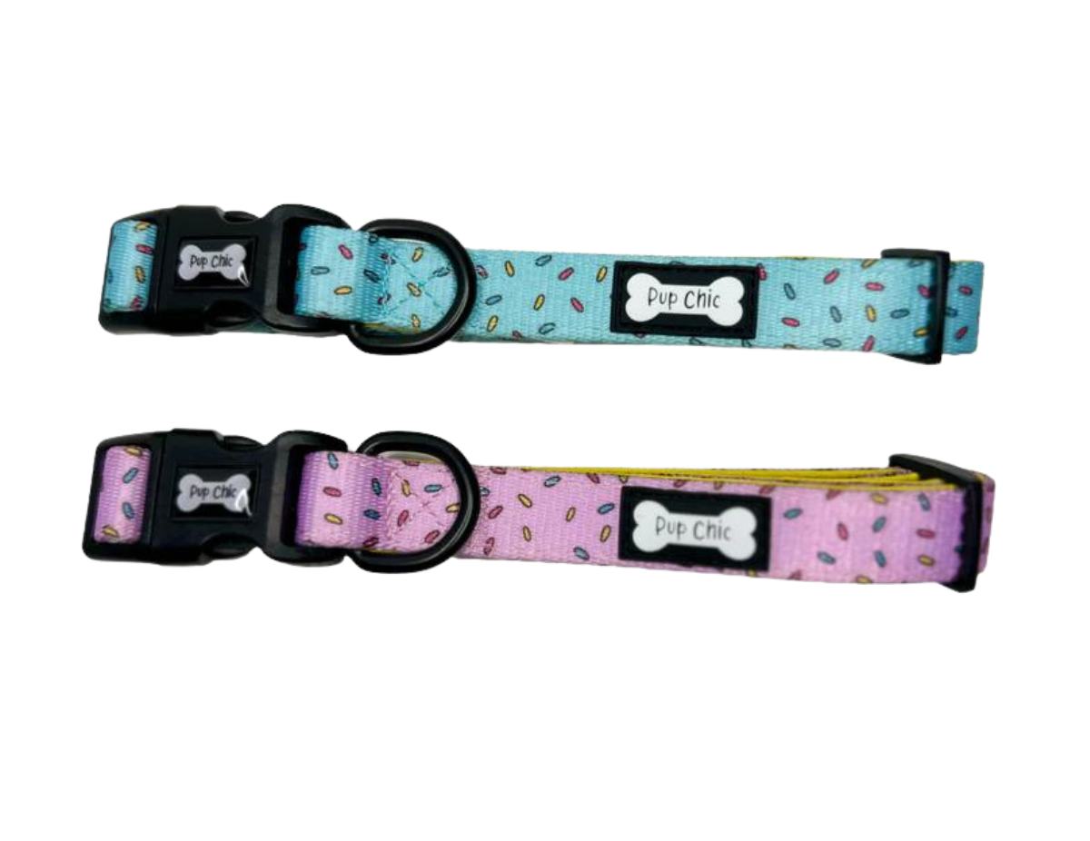 Pup Chic Sprinkles For Days Range Harnesses Collars Leads etc Amy s Pet Supplies