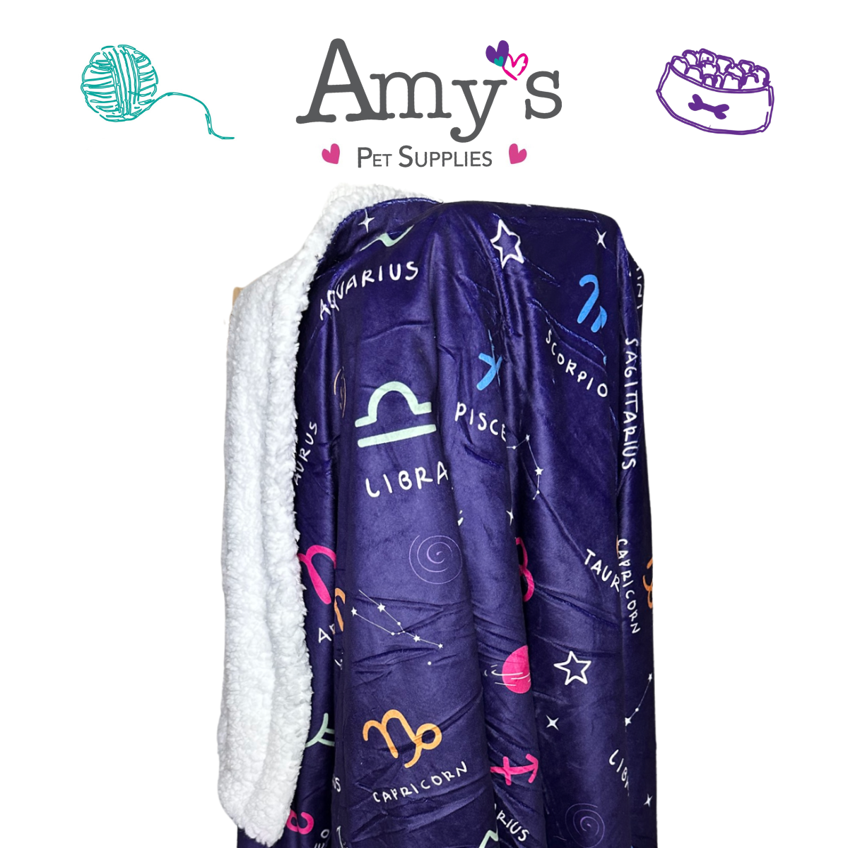 Pup Chic - Fleece Pet Blanket