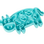 Cow Shaped Slow Feeder Dog Bowl