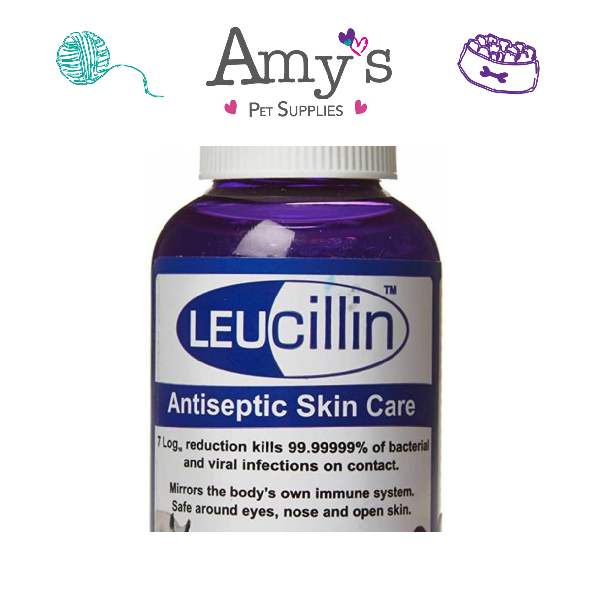Leucillin Antiseptic Skincare for All Pets