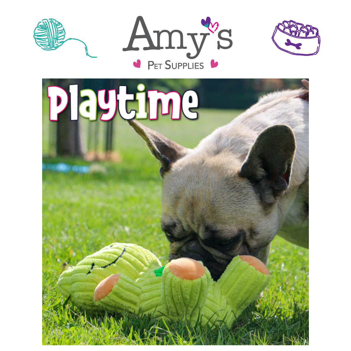 Treat Ball Belly Plush Dog Toys Amy s Pet Supplies