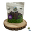 Bag of Paddock Farm Wild Boar Strips natural dog treats displayed on rustic wood slice, single-protein, hypoallergenic chew option for sensitive dogs, stocked by Amy’s Pet Supplies.